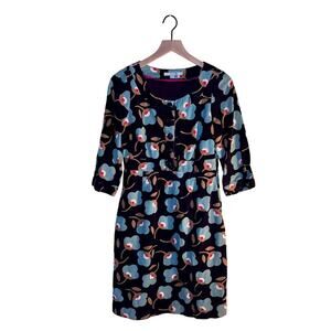 BODEN Floral Corduroy Dress 10